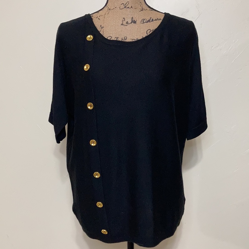 NWT cable & gauge Short Sleeve Pullover Sweater